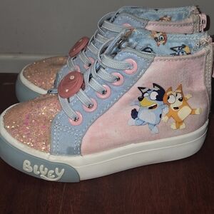 Bluey High-Top Sneakers - Pink and Blue
